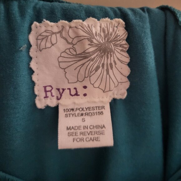 Green/Blue Short Vintage Prom/Graduation Dress Small - Picture 4 of 4